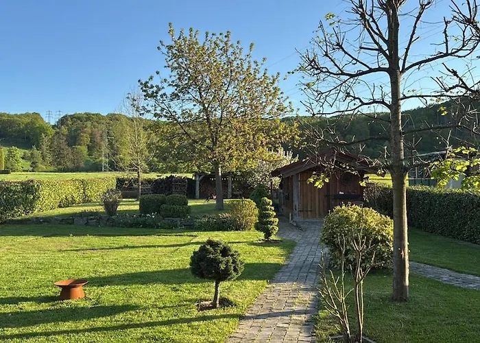 Prázdninový dům Holz-blockhaus Blens Rureifel Very Cosy Wooden Blockhome Heimbach