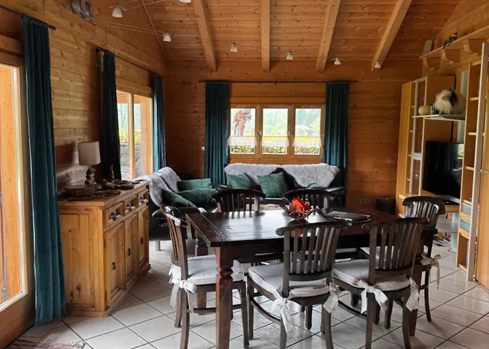 Prázdninový dům Holz-blockhaus Blens Rureifel Very Cosy Wooden Blockhome *