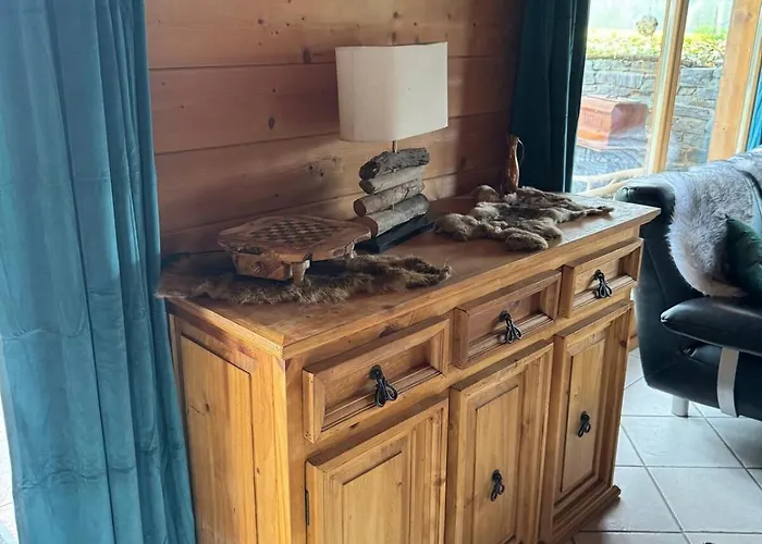 Prázdninový dům Holz-blockhaus Blens Rureifel Very Cosy Wooden Blockhome Heimbach